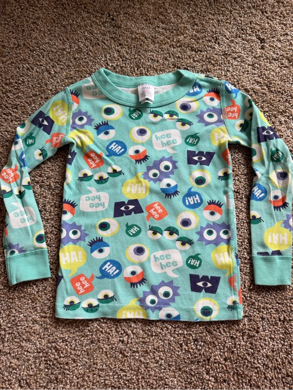 HANNA ANDERSSON Pixar Monsters Inc Pajama Set
